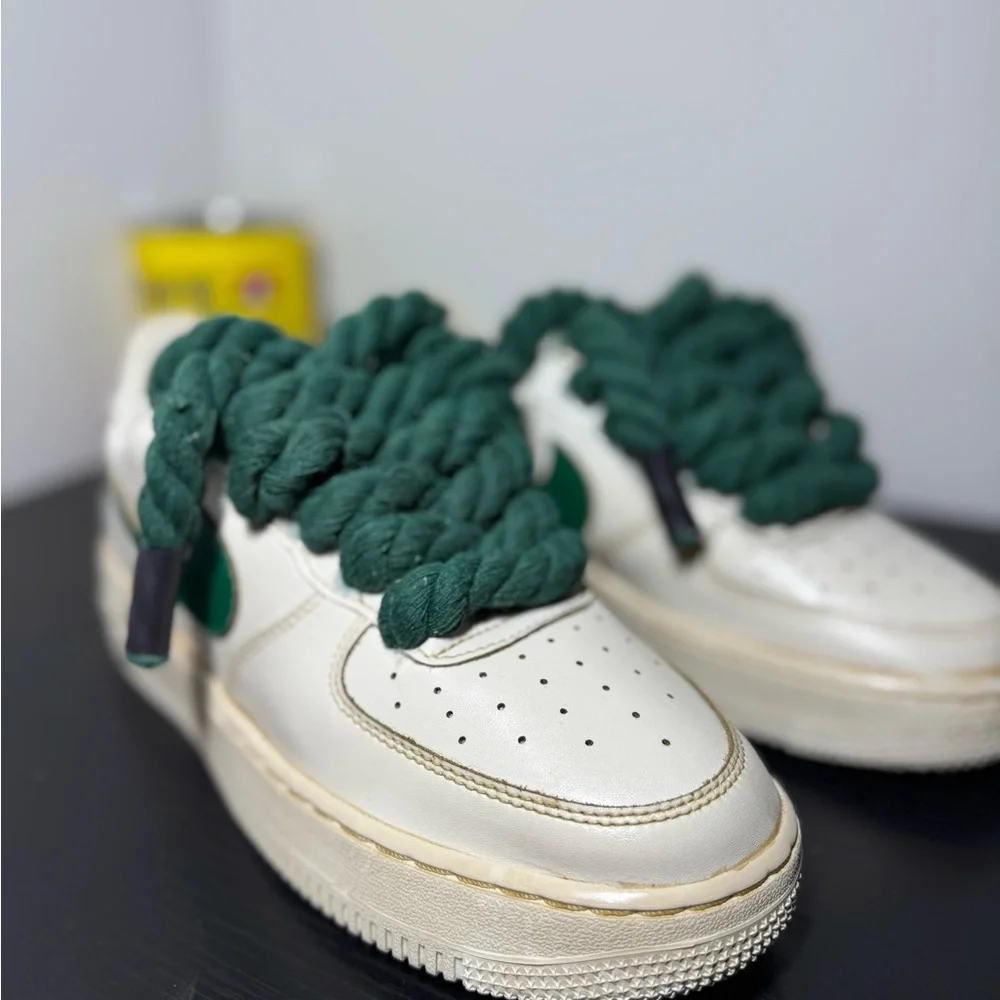 Nike Air Force 1 Custom Coffee Dyed W Sz 8.5, Y7 - Picture 6 of 8